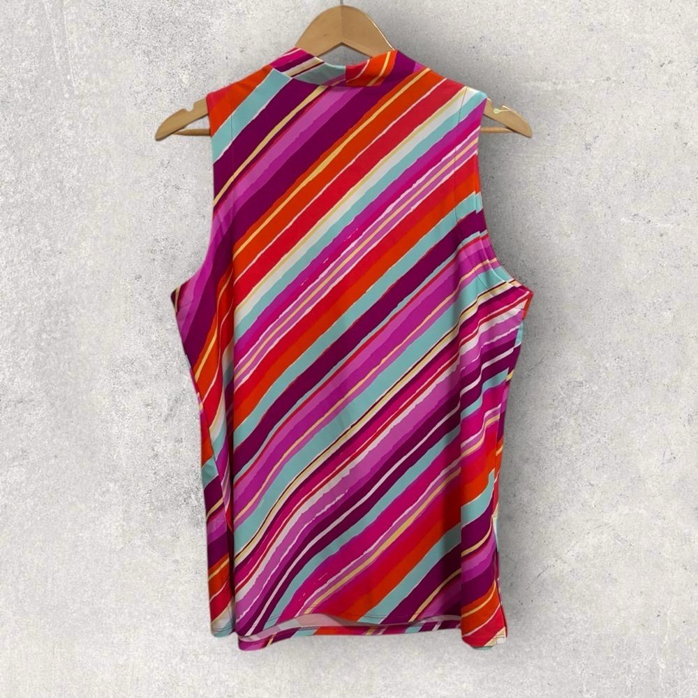 Jude Connally sleeveless striped top - Picture 4 of 6